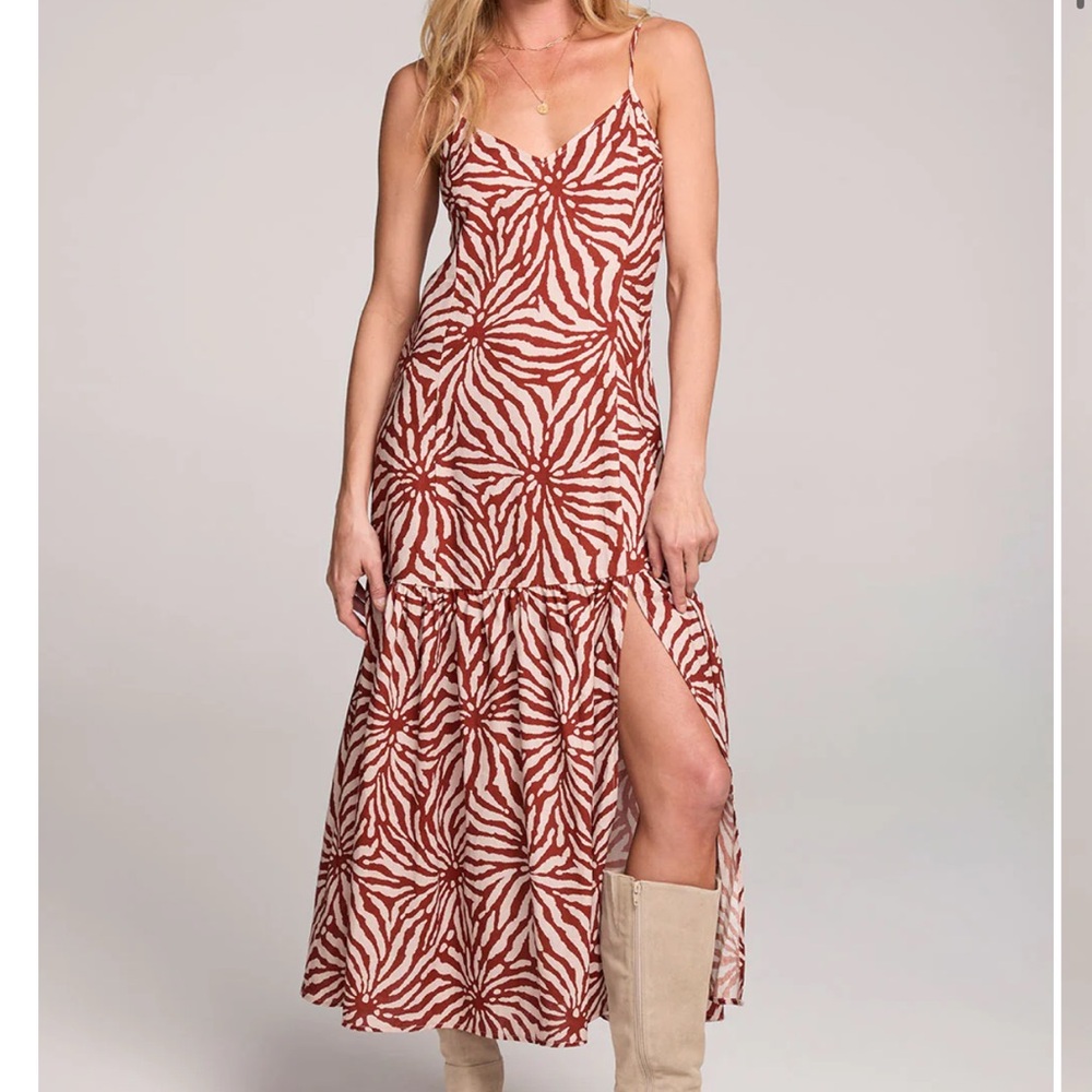 Saltwater LUXE Marcela Rustic Midi Dress NEW